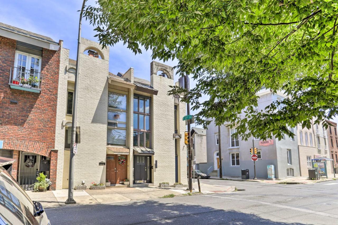 Philly Townhome With Private Patio And City Views Filadelfia Exterior foto