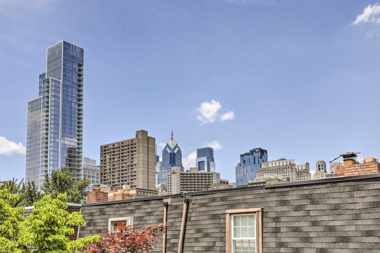 Philly Townhome With Private Patio And City Views Filadelfia Exterior foto